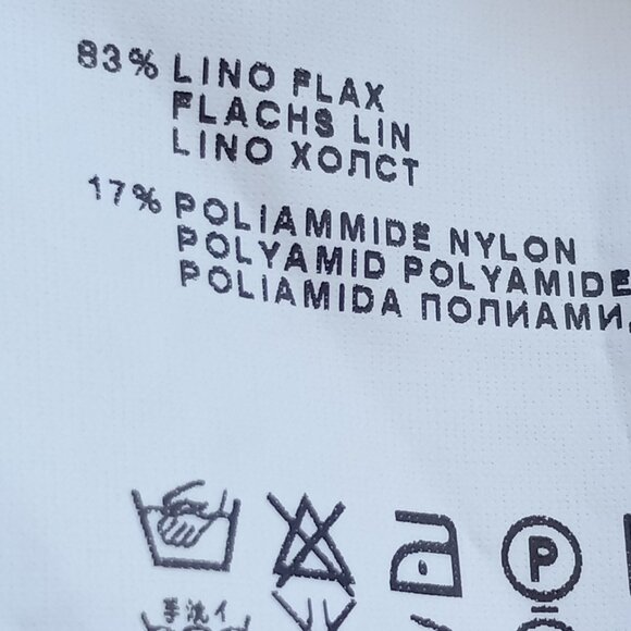 Hugo Boss Italy Made Camel Linen Blend Crewneck Sweater Sz M - Picture 6 of 6